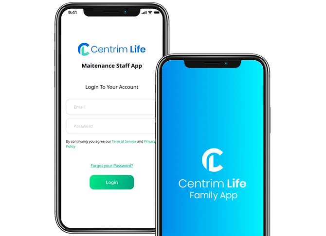 screens from centrim life's consumer stories tool